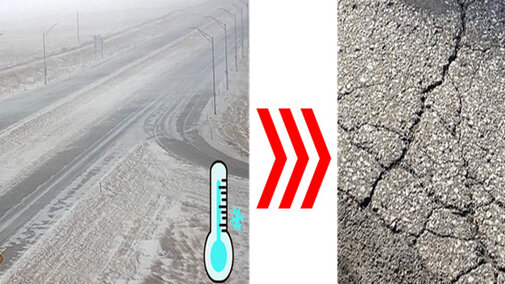 low temperature cracking