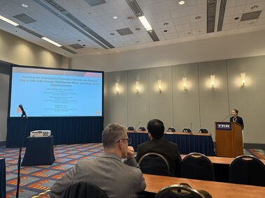 Taisa presenting in TRB